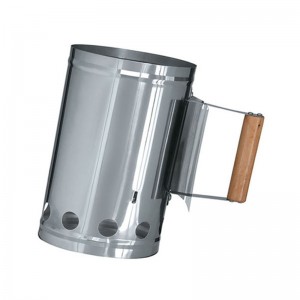 Thép không gỉ BBQ than ống khói Starter