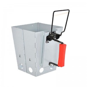 Có thể gập lại ống khói thịt nướng