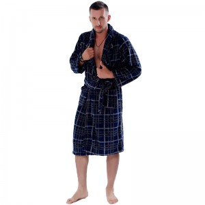 Cặp lông cừu áo choàng sọc in Pajama