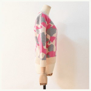 Áo len dệt kim phong cách hàn quốc