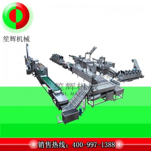 Dây chuyền sản xuất khoai tây chiên quy mô lớn