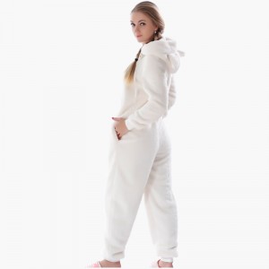 Phụ nữ người lớn Onesie Pyjama trùm đầu với Tai động vật