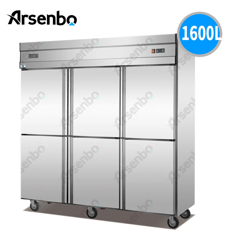 Tủ lạnh nhà bếp Upright thân thiện với môi trường và tủ lạnh làm lạnh chu kỳ không khí