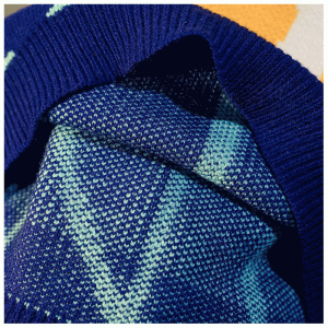 Quần áo nữ tùy chỉnh Loose LETTER Jacquard Đan áo len