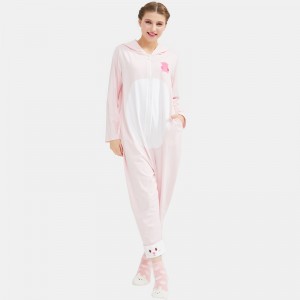 Bộ đồ ngủ thêu bông cho phụ nữ Onesie