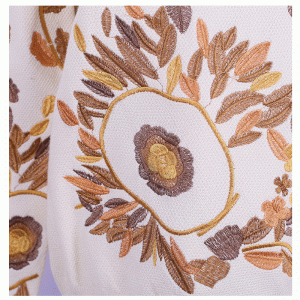 Thiết kế tùy chỉnh Hoa thêu Nữ Vải Áo len Áo len