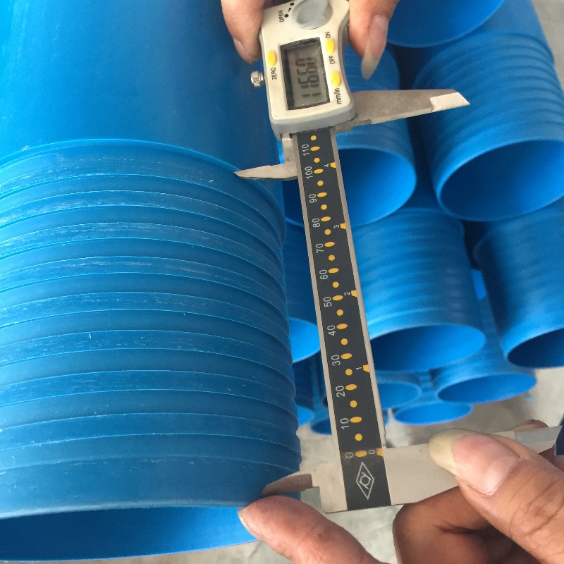 Tùy chỉnh ống vỏ PVC hình thang cho nước tốt