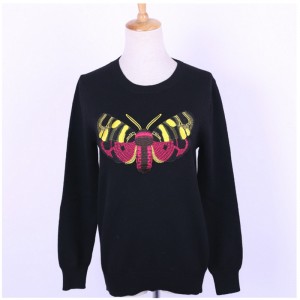 Tùy chỉnh may vá bướm vá len đan áo len cho phụ nữ