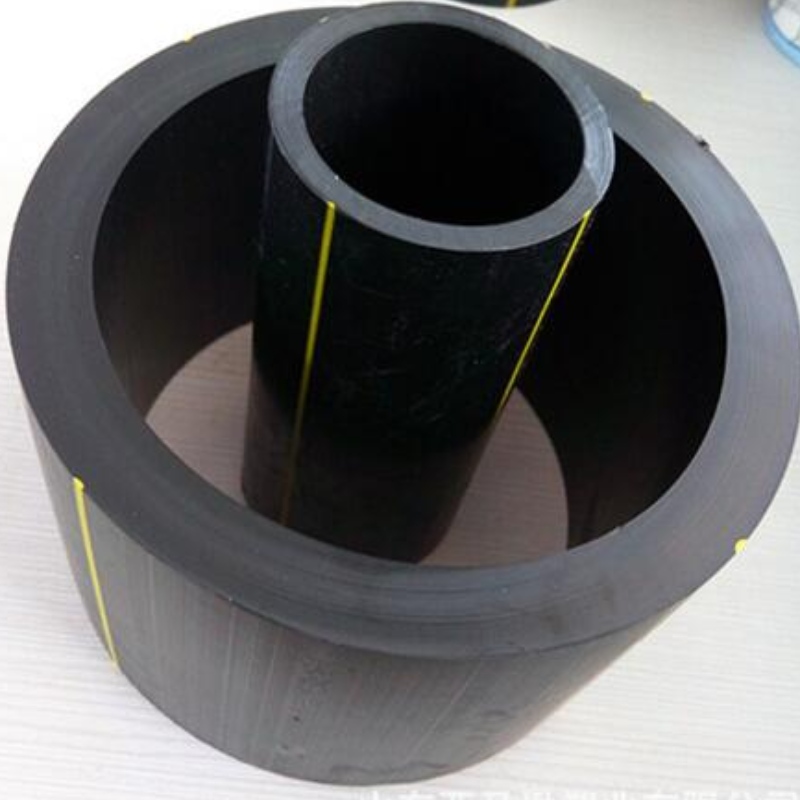 Nhà cung cấp Trung Quốc của ống khí HDPE với đường màu vàng