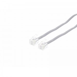 Cáp điện thoại mô-đun RJ12 6 dây có dây