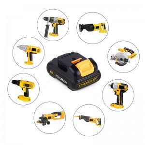 Bộ pin khoan không dây Li-ion 1500mAh cho Dewalt DCB120, DCB121