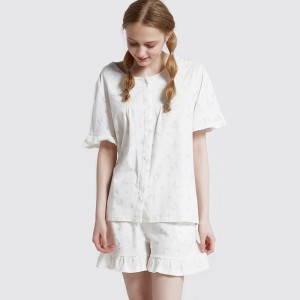 Bộ đồ ngủ nữ Cotton-Spandex đơn Jersey