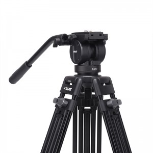 Diat A203L KS-10 Hợp kim nhôm hợp kim Video hỗ trợ chân máy cao 1,8 mét 3 phần