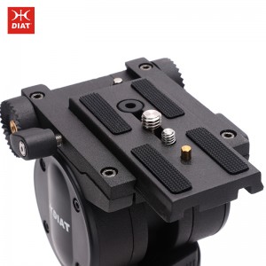 Diat A203L KS-10 Hợp kim nhôm hợp kim Video hỗ trợ chân máy cao 1,8 mét 3 phần