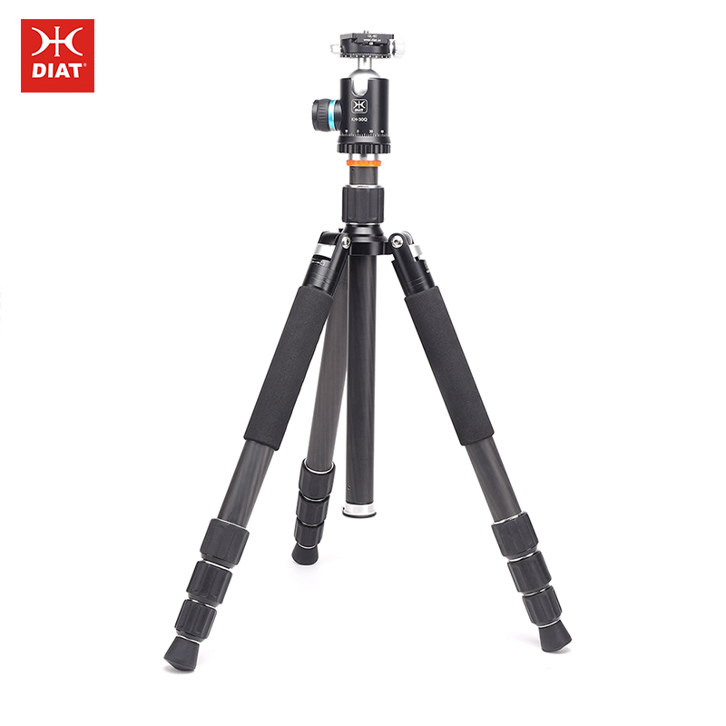 Chân máy ảnh chuyên nghiệp bằng sợi carbon nguyên khối DIAT CM324A KH30Q có thể tháo rời linh hoạt