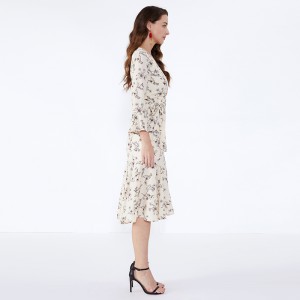 Váy hoa công sở cho nữ Váy đầm dạ hội giản dị JCGJ190315070