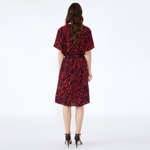 Quần áo nữ sọc đỏ Prairie Chic Quần áo nữ 2019