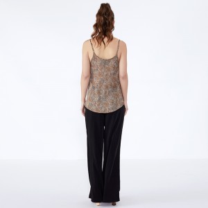 Thiết kế mới nhất Loose Streetwear Ladies Trouser Áo khoác đen JSDJ2516