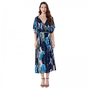 Thiết kế Phi Phi Phụ nữ thanh lịch Thời trang Đầm voan Váy giản dị Mùa hè JSDJ2558