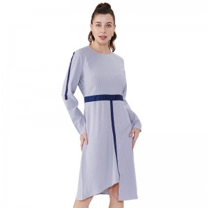 Áo dài tay dài Prom Ladies văn phòng Phụ nữ Trang phục Gaun Kiểu dáng đầm JSW2832