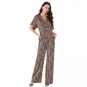 Tiệc Bắc Âu dành cho người lớn Chất lượng cao Tiger Stripe Jumpsuit JCGJ190315073