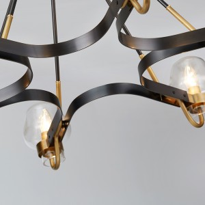 Đơn giản, cửa hàng phòng khách bằng kính Glass Khách sạn Đèn chùm Km2146