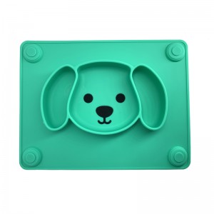 Hot Silicone Grip Dish Silicone baby placemat Tấm hút