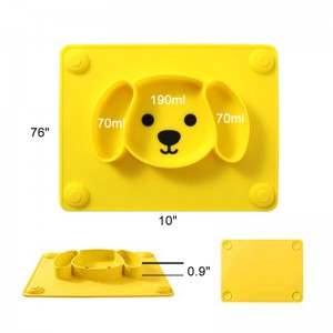 Chống trượt không thể phá vỡ BPA Miễn phí cho bé ăn bát