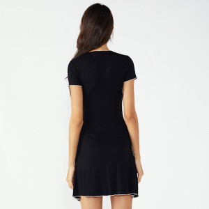 Bút chì Phục sinh Cầu nguyện Trang phục gợi cảm Cô gái Váy đen