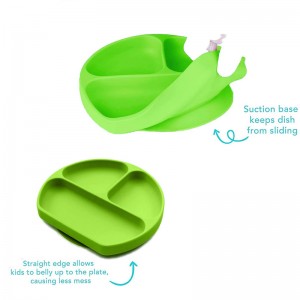 Nhà máy Bán buôn Lò vi sóng An toàn cho bé Baby Silicone Tấm chia