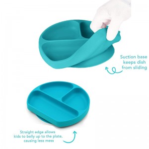 Thực phẩm Lớp silicone cho bé hút cốc mat placemat