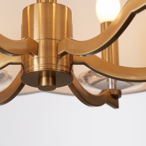 Đèn chùm trang trí phòng ngủ hiện đại tối giản hiện đại Km2119