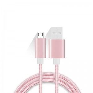 Cáp bện nylon nylon để sạc USB