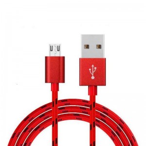 Cáp dữ liệu micro to usb nylon