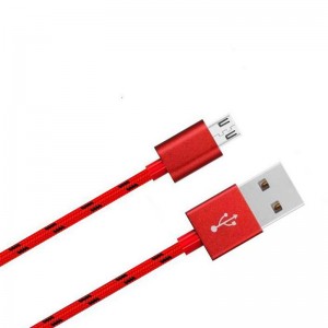 Cáp dữ liệu micro to usb nylon