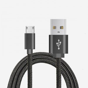 Cáp dữ liệu bện Micro to USB Nylon