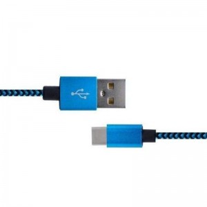 Cáp dữ liệu được bọc từ loại C đến USB