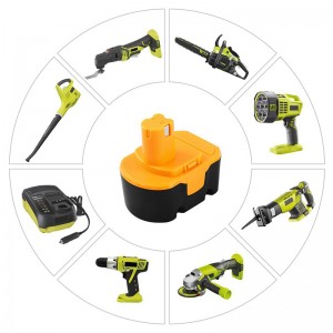 Pin thay thế pin khoan không dây Ni-Cd 14.4V 1500mAh cho Ryobi 1400144, 1400655, 1400656
