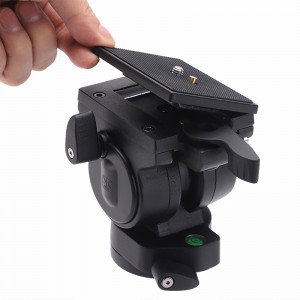 Thiết kế mới Diat DT650 Camera chuyên nghiệp Chân máy ảnh Chân máy nặng Nhiệm vụ nhôm hợp kim Magiê Video Chân máy ảnh