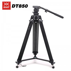 Chân máy ảnh chất lượng cao DIAT DT850 Chân máy quay video chất lượng cao cho chân máy quay video chuyên nghiệp