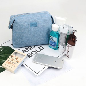 Tái chế túi mỹ phẩm RPET fading