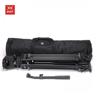 DIAT A223TVP100 Chân máy thủy lực ba chiều Chân máy ảnh ổn định ổn định Chân đế quay video