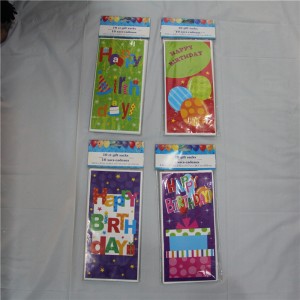 Không có tay cầm Túi giấy cho bữa tiệc Đóng gói hàng hóa Cookie Candy Túi giấy kraft