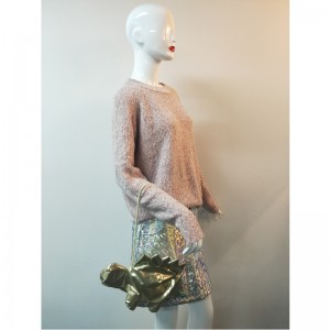 HỒNG ROUND-NECK JUMPER RLWS0016F