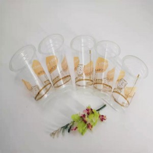 Thực phẩm Lớp 16oz Nhựa tùy chỉnh Rõ ràng vỉ nhựa PET cho nước ép