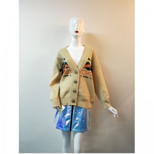 VÀNG IN IN CARDIGAN RLWS0106F