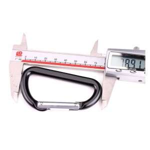 carabiner thiết bị leo núi ngoài trời khóa móc an toàn leo móc nhanh chóng treo