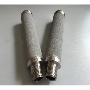 Bộ khuếch tán xốp bằng thép không gỉ 10 / 20u cho chất lỏng / khí