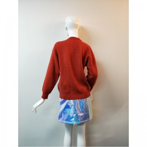 ORANGE IN LADIES SWEATER RLWS0118F