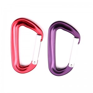 Móc ngoài trời leo núi cắm trại khóa chính carabiner đa chức năng nut leo núi móc khóa leo núi khóa nhanh thiết bị an toàn khóa d-vít vít khóa chính hàng không hợp kim nhôm